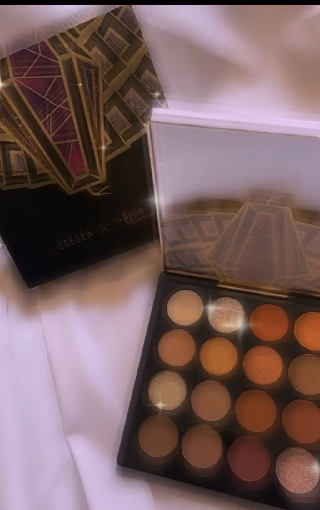 大英博物館 エジプトシリーズ アイシャドウパレット/ZEESEA/アイシャドウパレットを使ったクチコミ（1枚目）