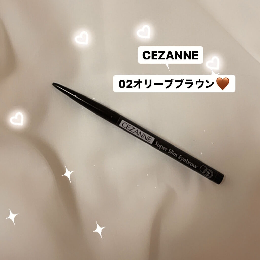 超細芯アイブロウ/CEZANNE/アイブロウペンシルを使ったクチコミ（1枚目）