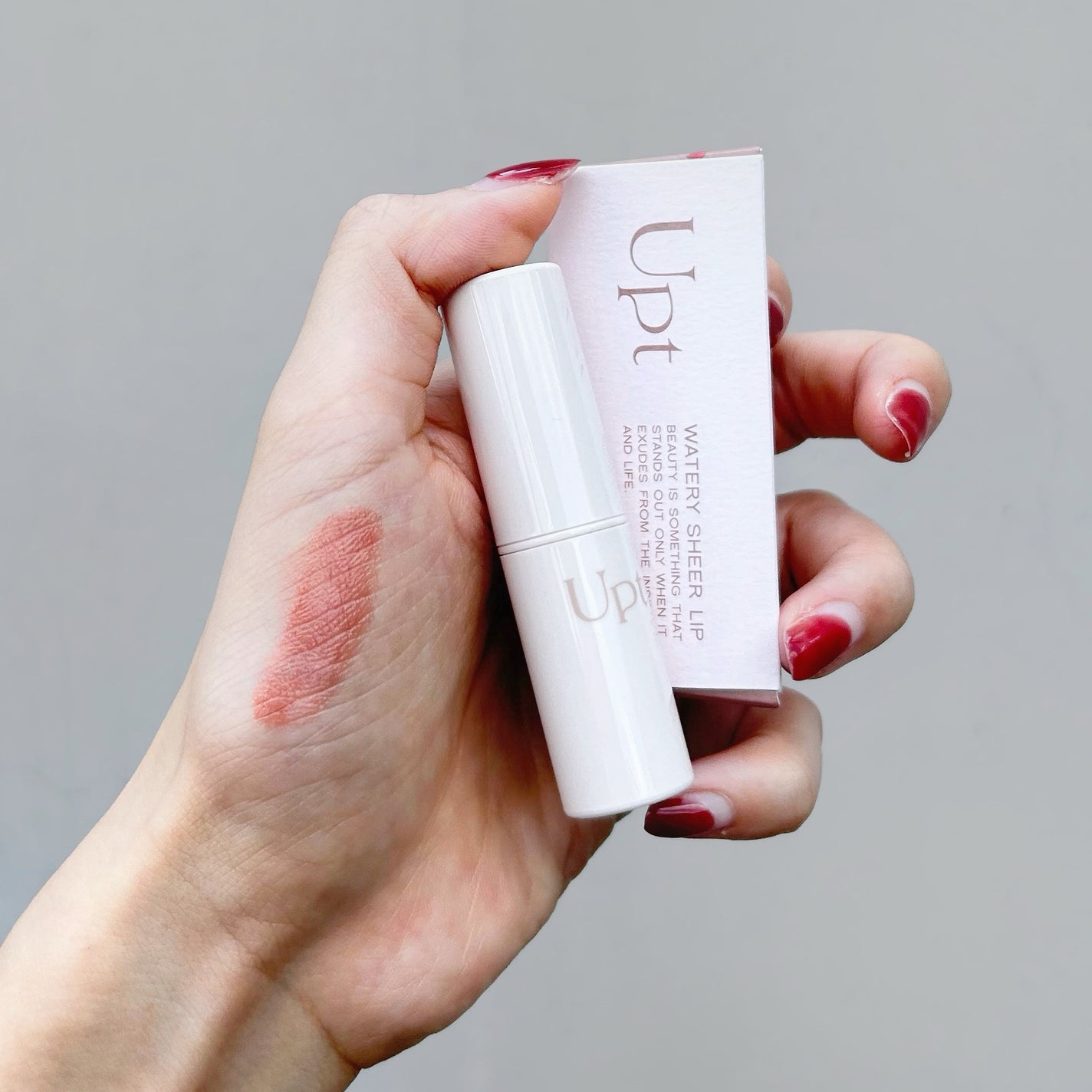 Upt WATERY SHEER LIP /Upt/口紅を使ったクチコミ(1枚目)