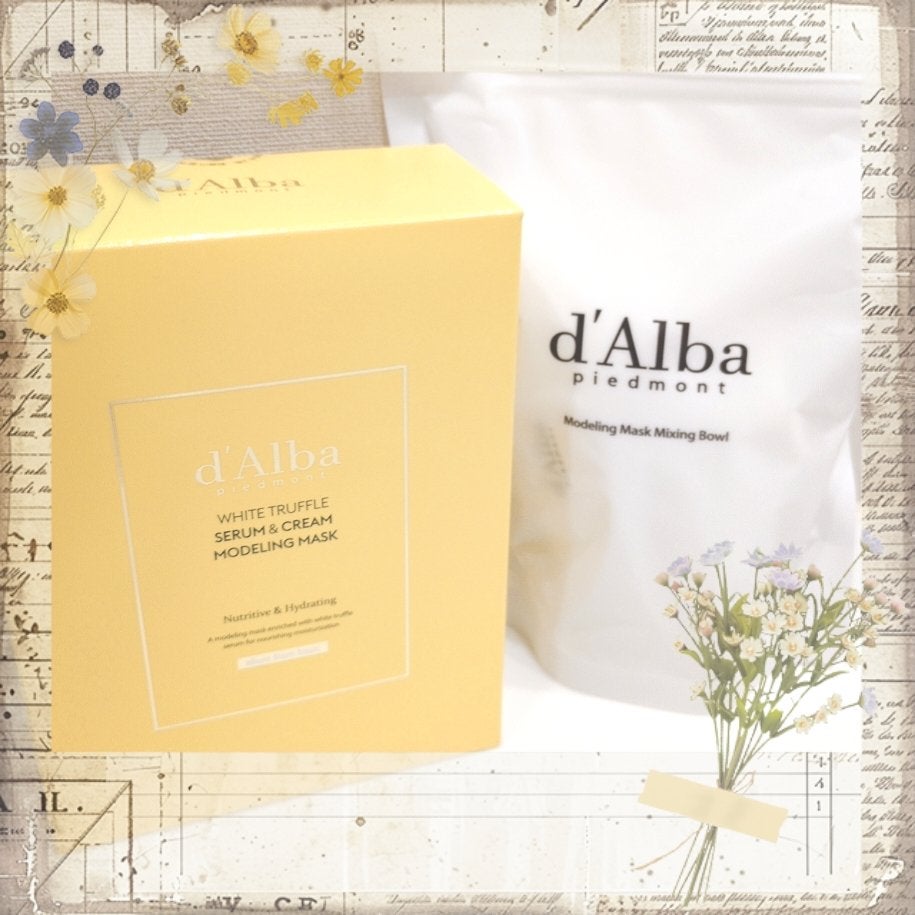 ホワイトトリュフセラムアンドクリームモデリングマスク/ダルバ/洗い流すパック・マスクを使ったクチコミ(1枚目)