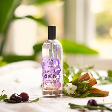 THE BODY SHOP レッツブルーム フレグランスミストのクチコミ「✨NEW FRAGRANCE✨

おうち時間のオンオフの切り替えや気分転換に💛
ザボディ.....」（2枚目）