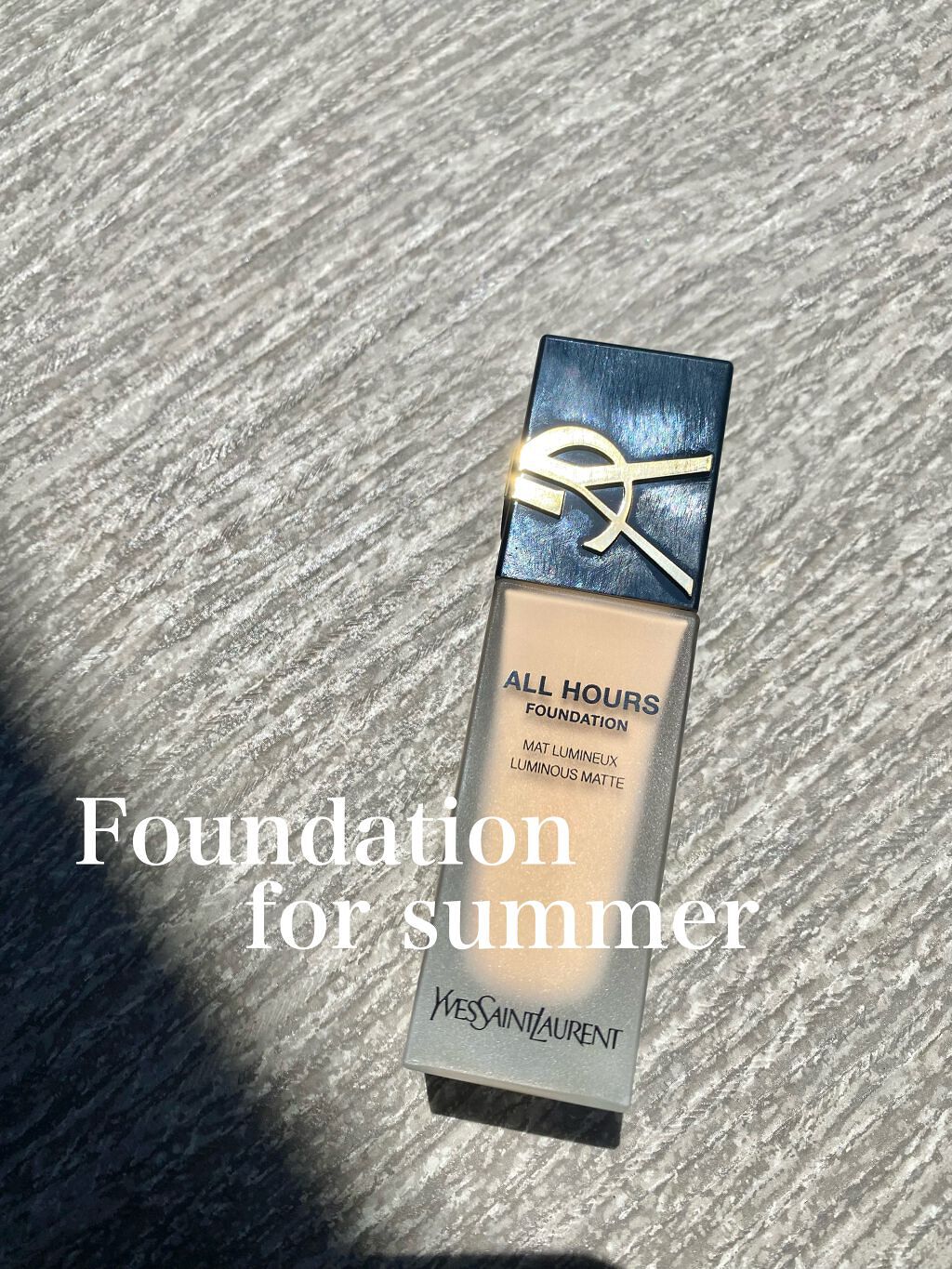 オールアワーズ リキッド/YVES SAINT LAURENT BEAUTE/リキッドファンデーションを使ったクチコミ(1枚目)