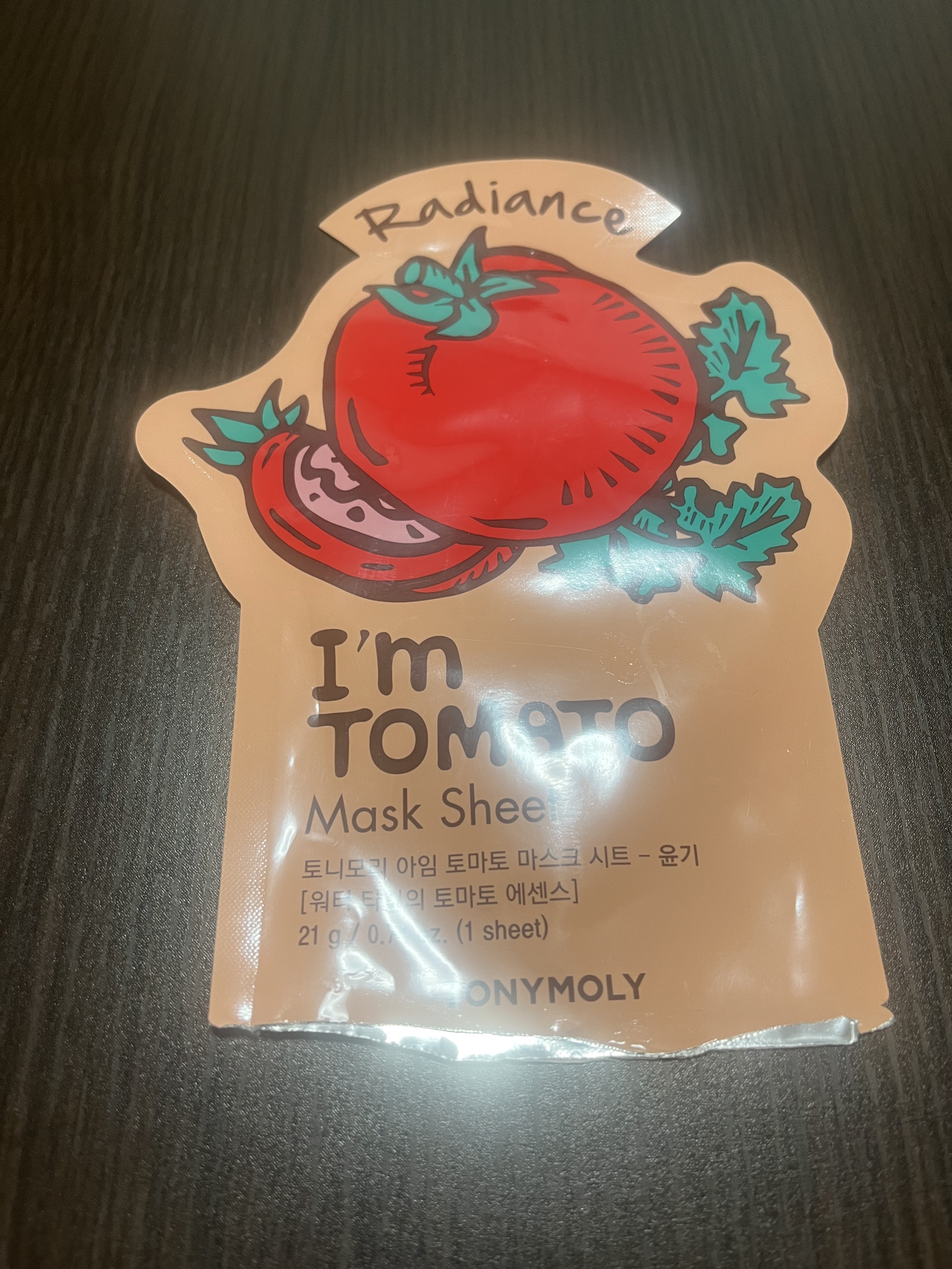 トニーモリー アイムリアル マスクシート トマト/TONYMOLY/シートマスク・パックを使ったクチコミ（1枚目）