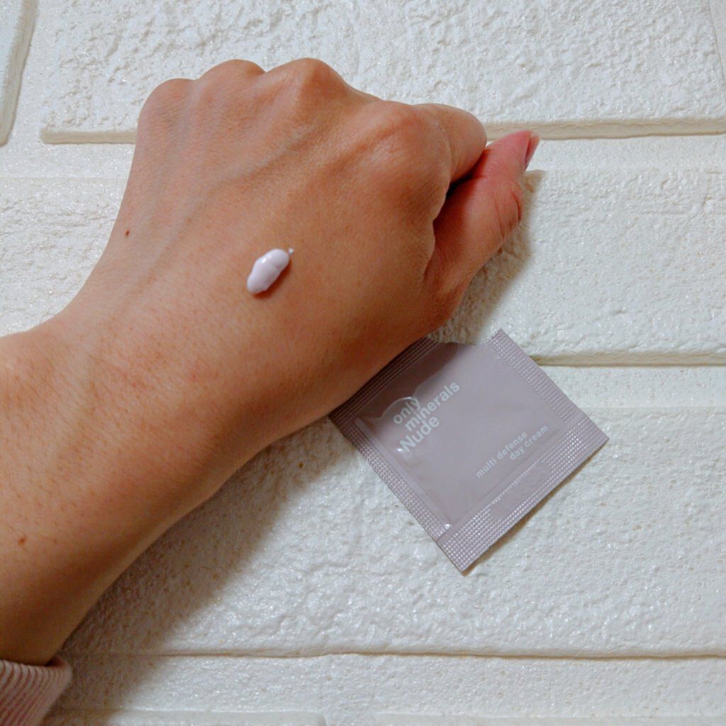 Nude マルチディフェンスデイクリーム/ONLY MINERALS/フェイスクリームを使ったクチコミ（2枚目）
