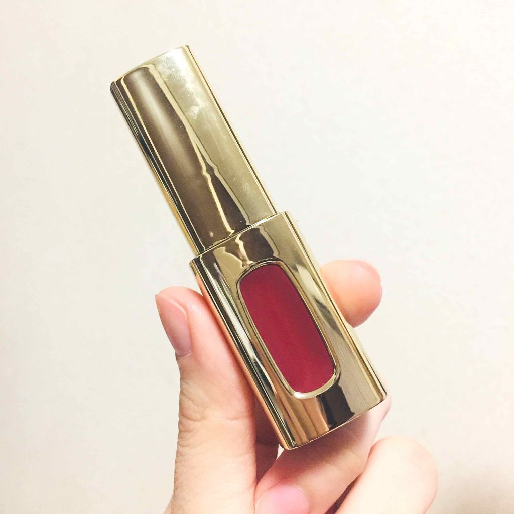 カラーリッシュ エクストラルージュ/ロレアル パリ/口紅を使ったクチコミ(1枚目)