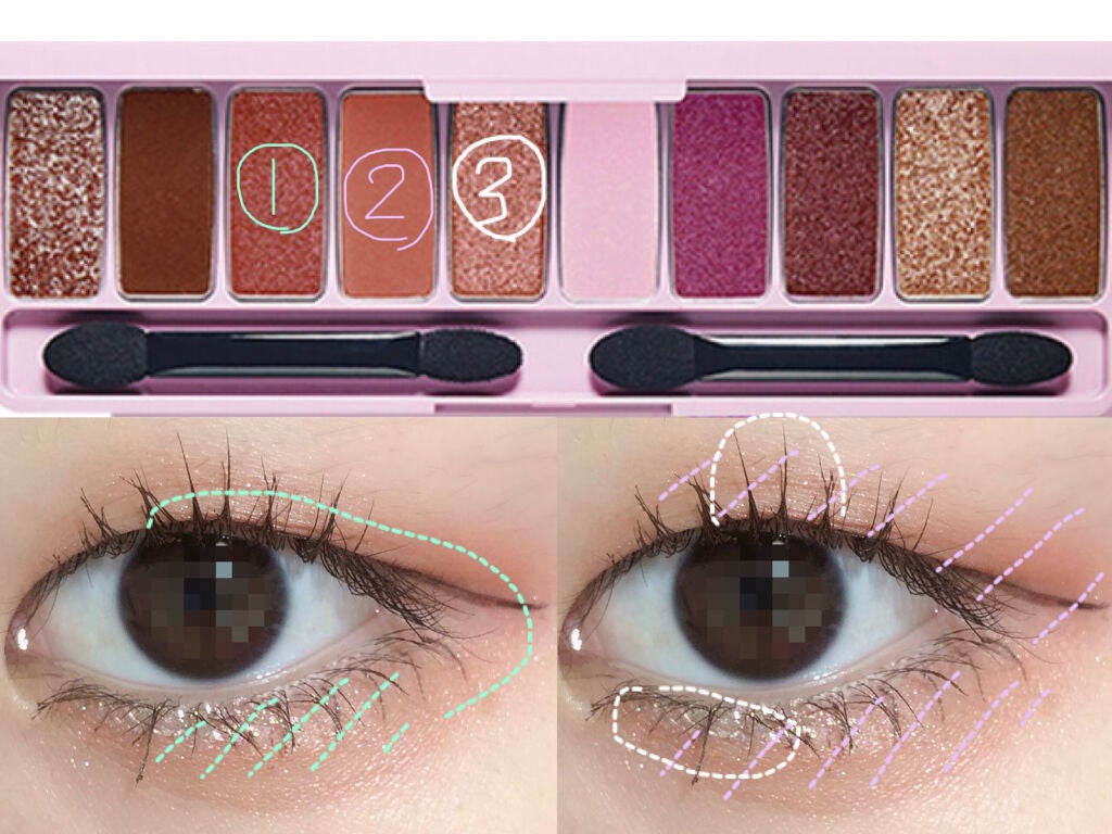 描くふたえアイライナー/CEZANNE/リキッドアイライナーを使ったクチコミ(2枚目)