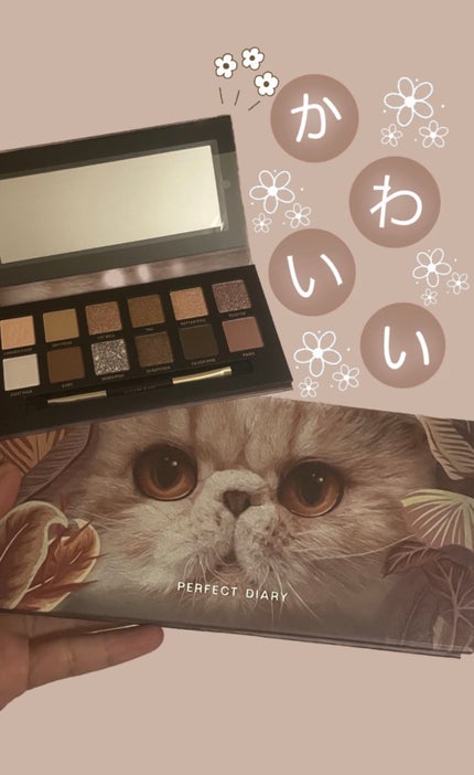 エクスプローラ12色 動物アイシャドウパレット/PERFECT DIARY/アイシャドウパレットを使ったクチコミ(1枚目)