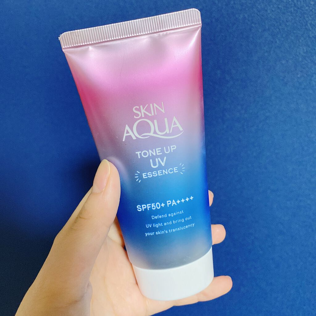 スキンアクア トーンアップUVエッセンス/スキンアクア/日焼け止めクリームを使ったクチコミ(1枚目)