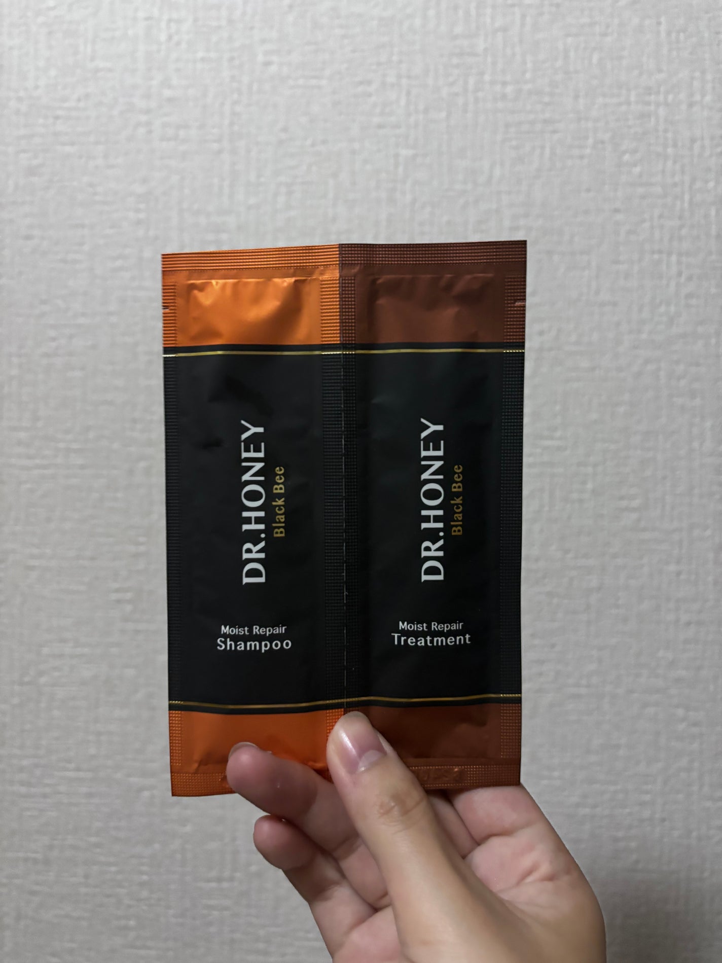 DRハニー ブラックビー モイスト リペア シャンプー/ヘアトリートメント/DR.HONEY/市販シャンプーを使ったクチコミ(1枚目)