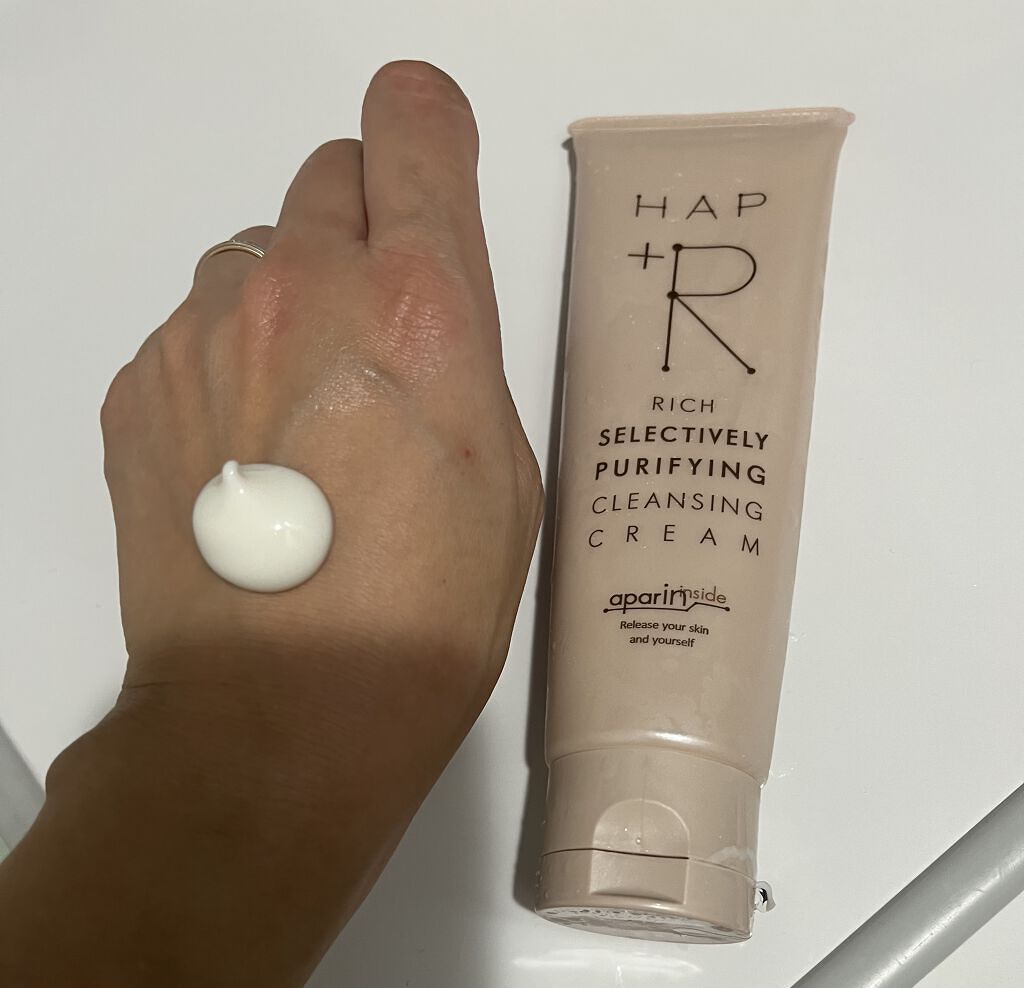 リッチクレンジングクリーム/HAP＋R/クレンジングクリームを使ったクチコミ（2枚目）