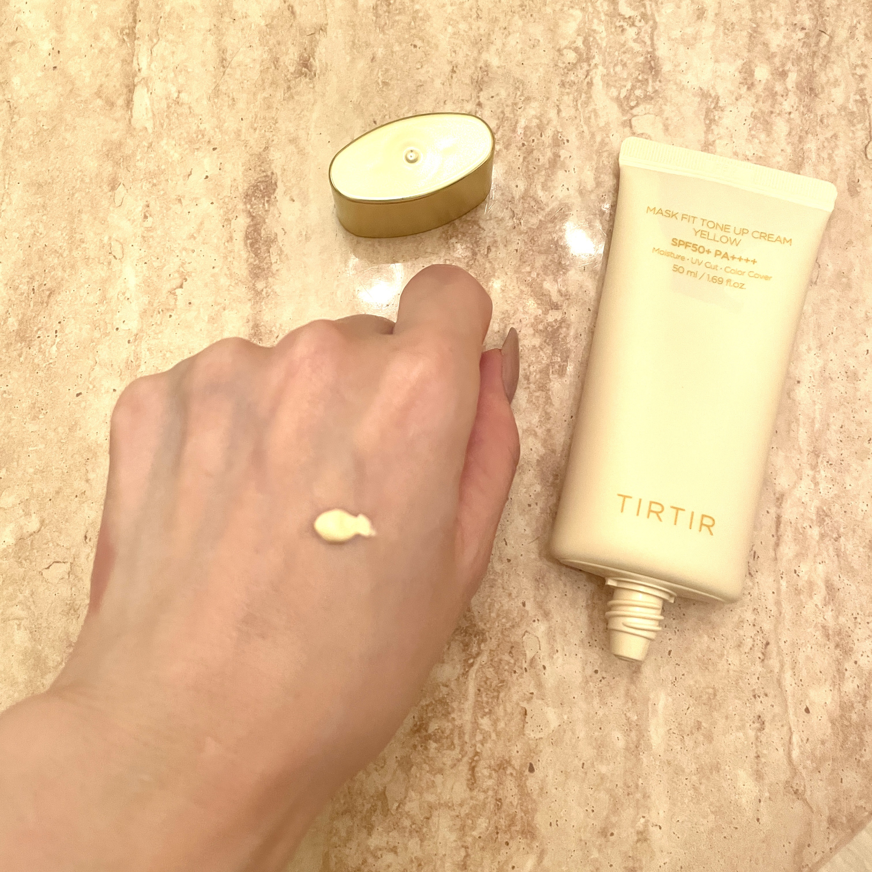 マスクフィットトーンアップクリーム/TIRTIR(ティルティル)/化粧下地を使ったクチコミ（2枚目）