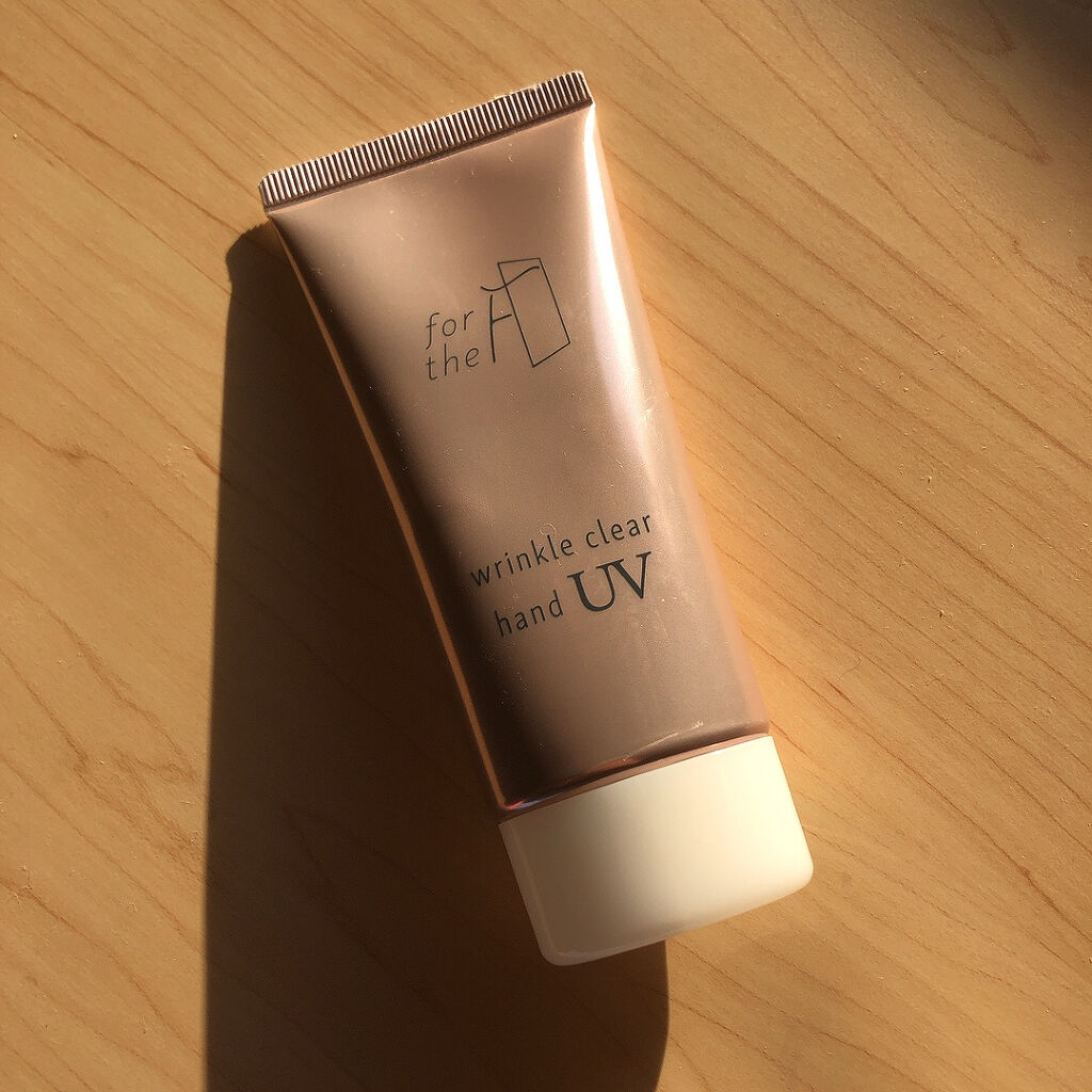 フォーザエフ 薬用 リンクルクリア ハンド UV /ナリスアップ/ハンドクリームを使ったクチコミ（1枚目）