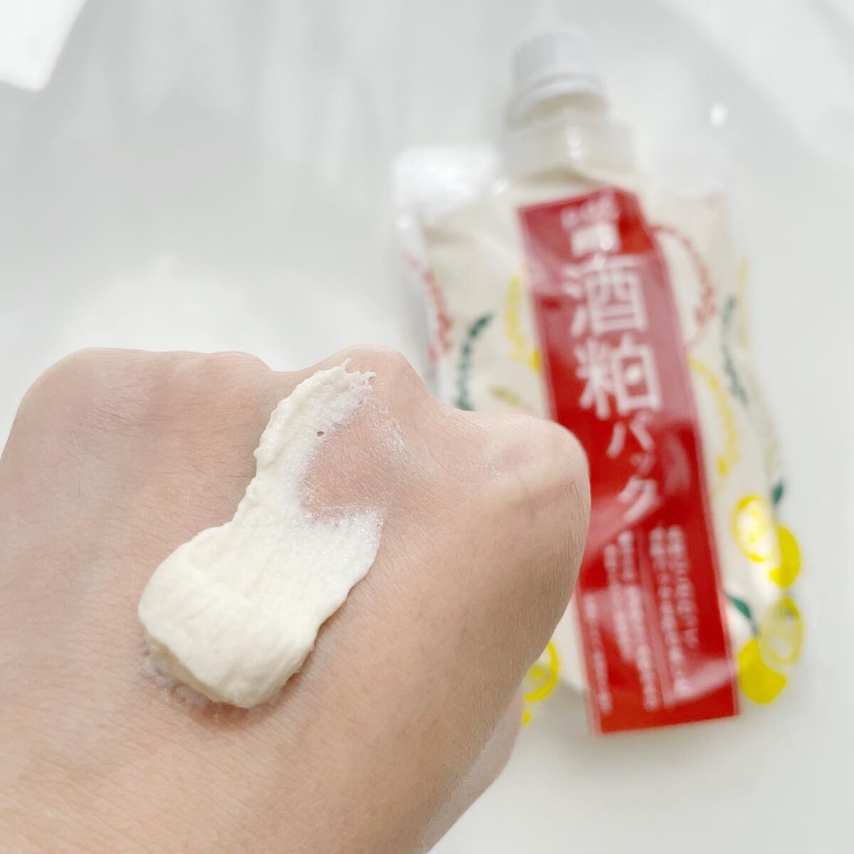 ワフードメイド 酒粕パック 柚子の香り/pdc/洗い流すパック・マスクを使ったクチコミ(3枚目)