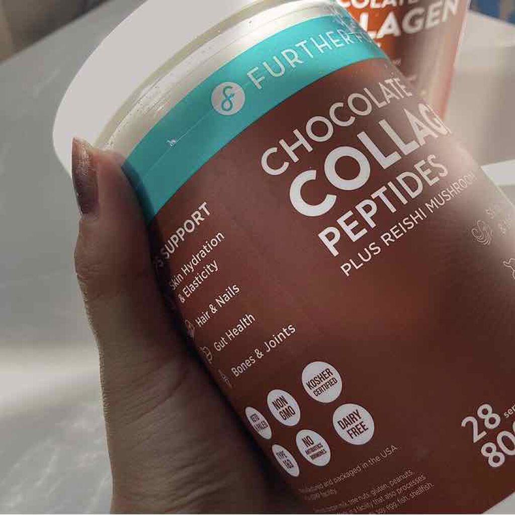 Further Food霊芝入りチョコレートコラーゲンペプチド﻿