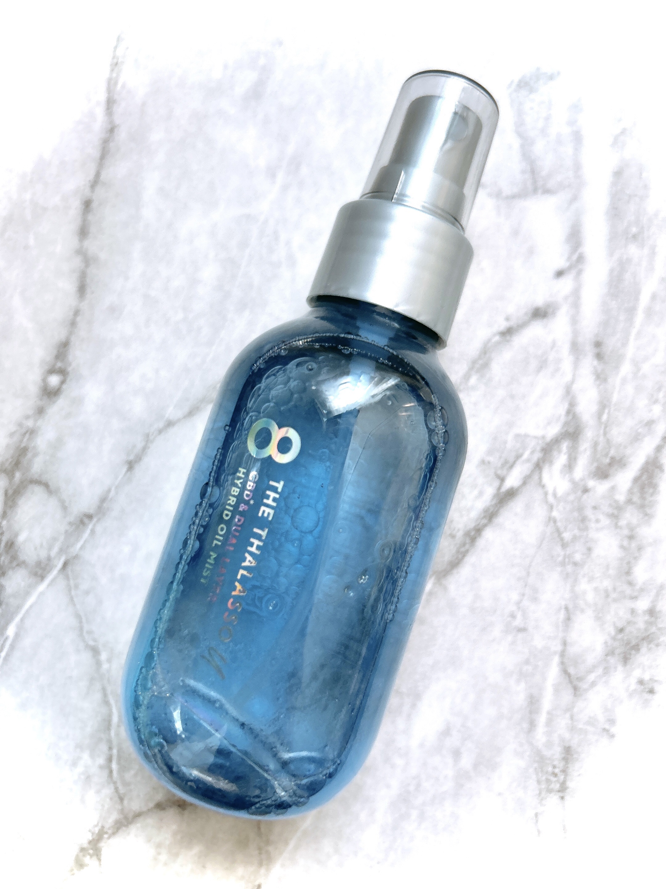 ユー CBD＆デュアルレイヤー ハイブリッド オイルミスト/エイトザタラソ/ヘアミストを使ったクチコミ（1枚目）