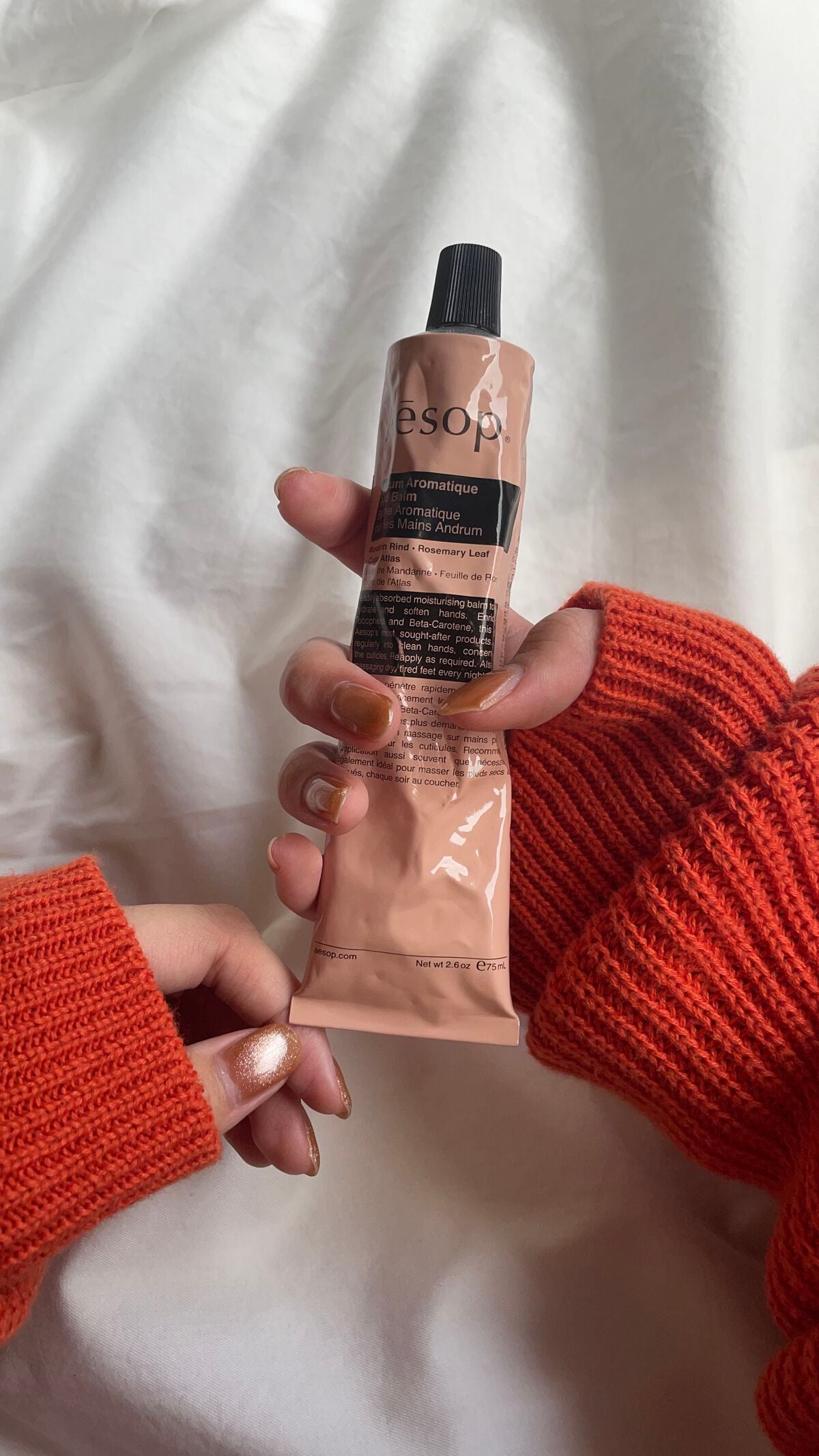 アンドラム アロマティック ハンドバーム/Aesop/ハンドクリームを使ったクチコミ(1枚目)