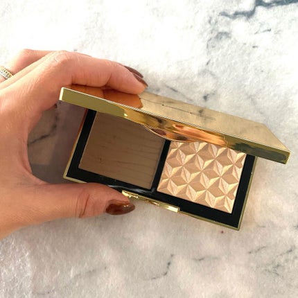 スカルプト&グロウ デュオ ハイライト&コントアーパレット/M・A・C/プレストパウダーを使ったクチコミ(3枚目)