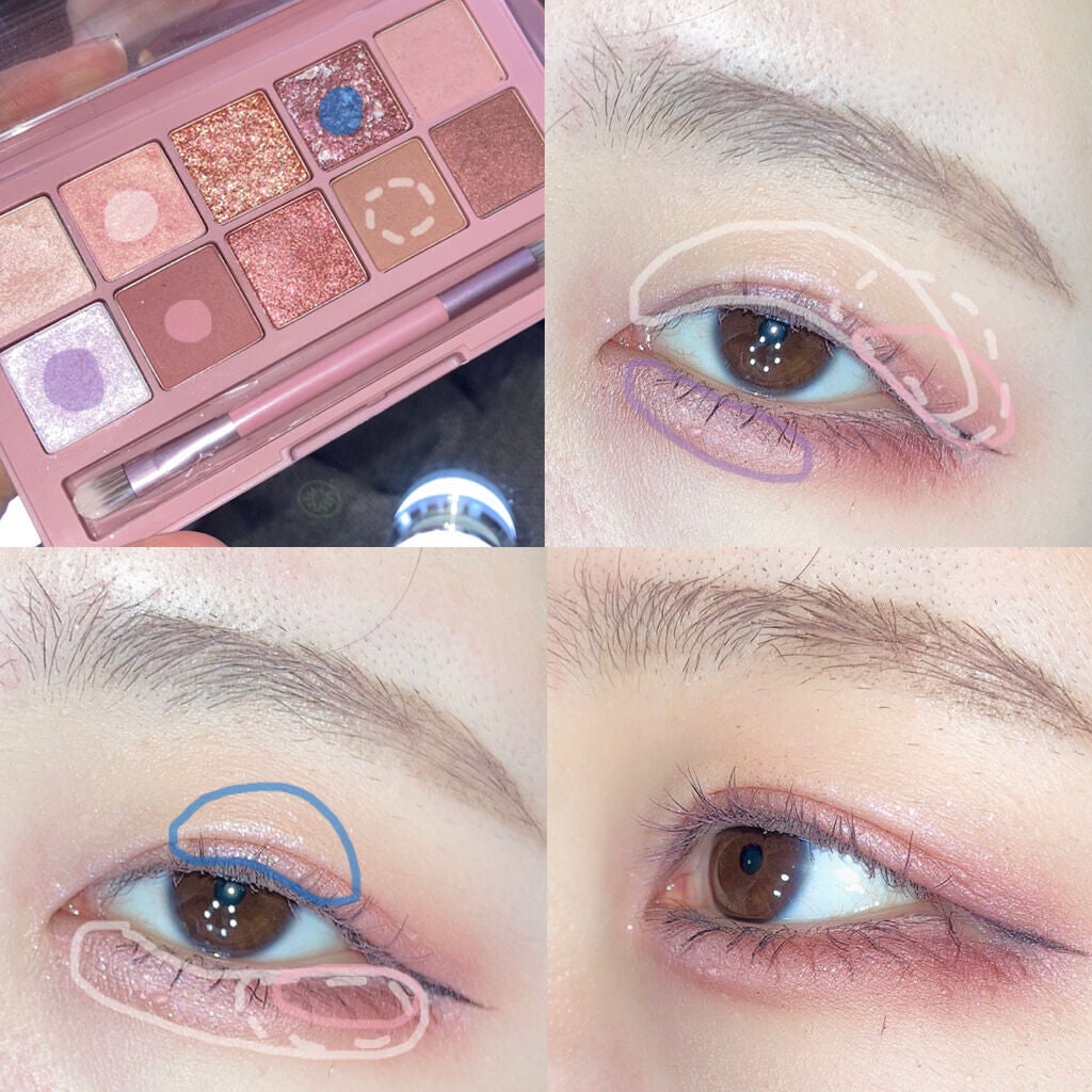 プロ アイ パレット/CLIO/アイシャドウパレットを使ったクチコミ(5枚目)