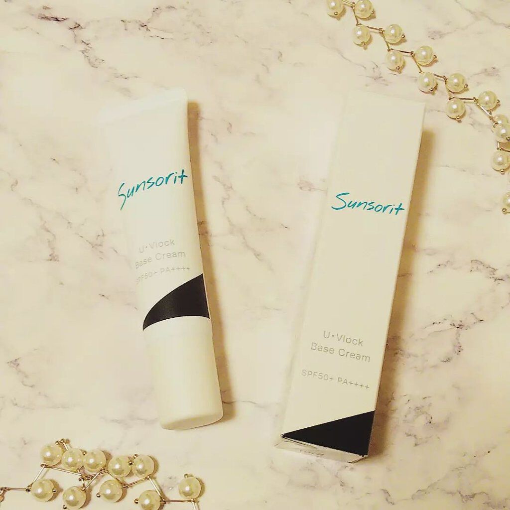 U・Vlockベースクリーム/サンソリット/化粧下地を使ったクチコミ（1枚目）