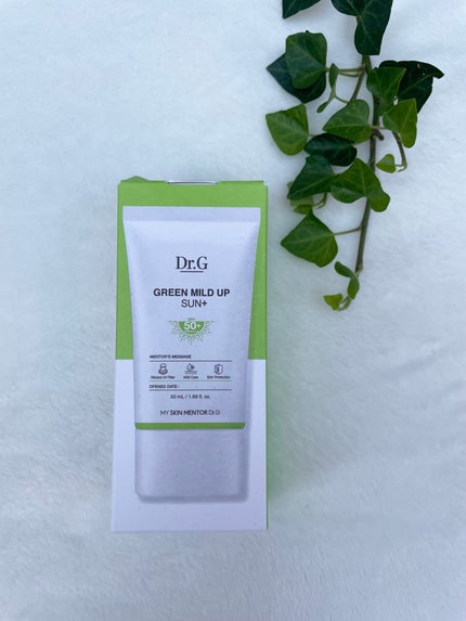 グリーンマイルドアップサンプラス/Dr.G/日焼け止めクリームを使ったクチコミ(3枚目)