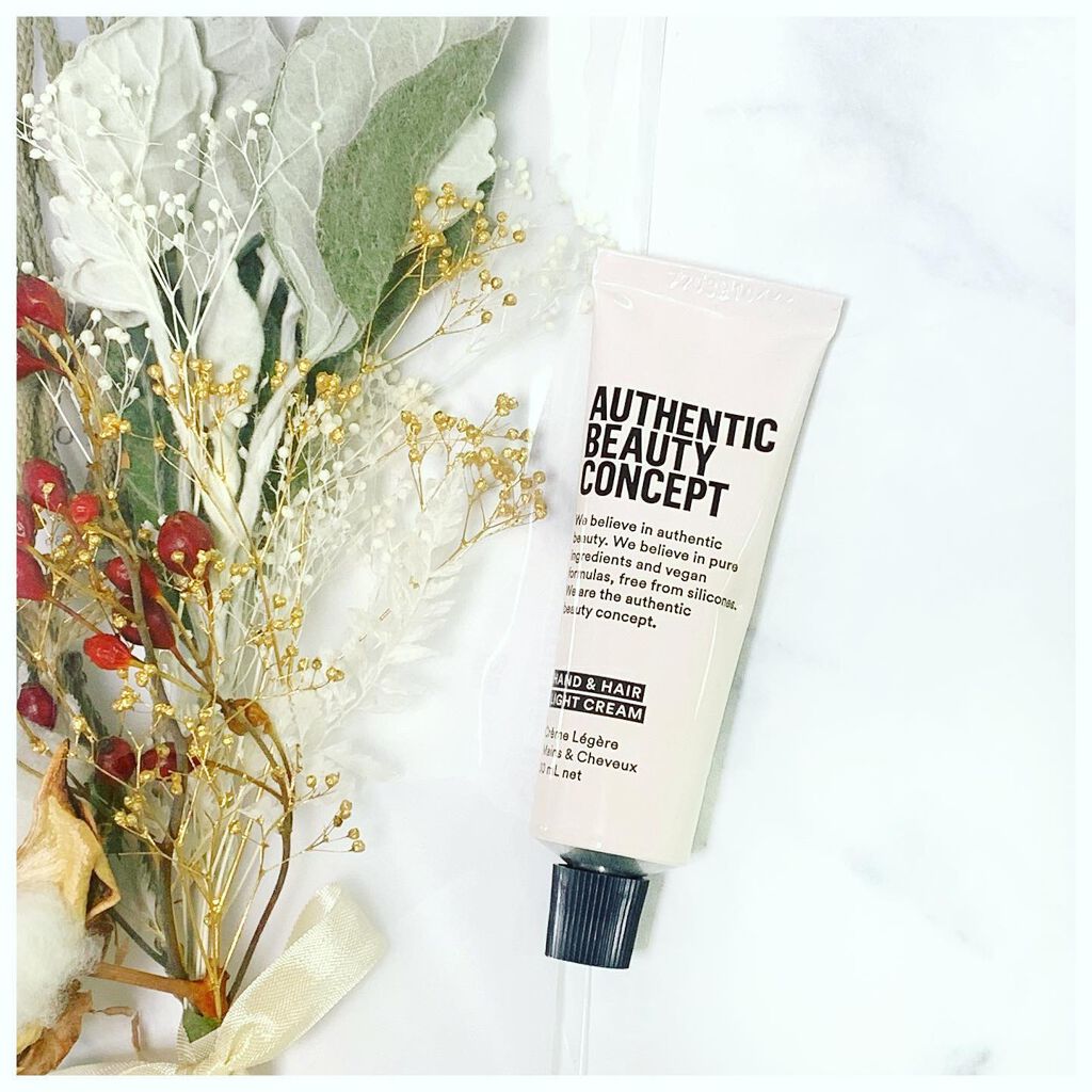 ハンド＆ヘア ライトセラム/AUTHENTIC BEAUTY CONCEPT/ハンドクリームを使ったクチコミ（1枚目）