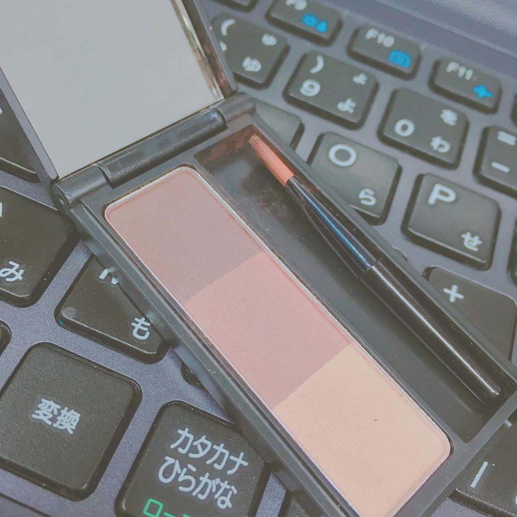 UR GLAM EYEBROW POWDER/U R GLAM/パウダーアイブロウを使ったクチコミ(2枚目)