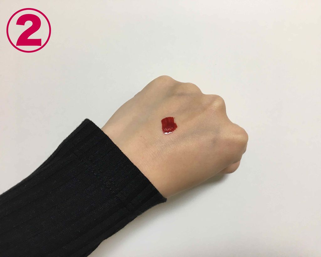 ディアダーリン ウォータージェルティント/ETUDE/リップティントを使ったクチコミ（3枚目）