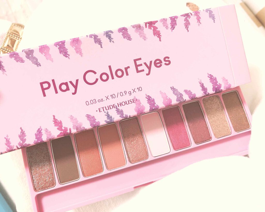 プレイカラー アイシャドウ/ETUDE/アイシャドウパレットを使ったクチコミ(1枚目)