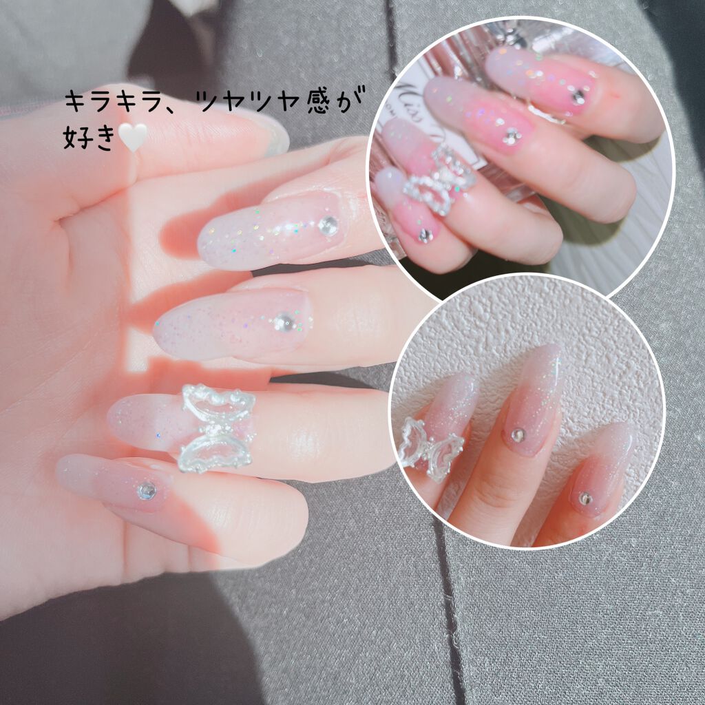 クリアジェル/Petit Price/ジェルネイルを使ったクチコミ（2枚目）