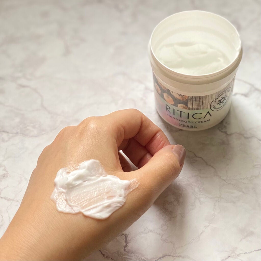 RITICA ハンド&ボディクリーム パール/ロゼット/ボディクリームを使ったクチコミ(2枚目)