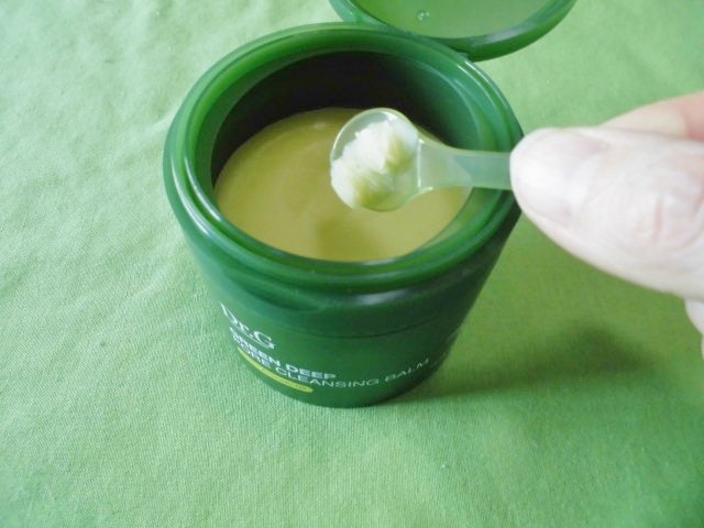 グリーンディープポアクレンジングバーム/Dr.G/クレンジングバームを使ったクチコミ（3枚目）