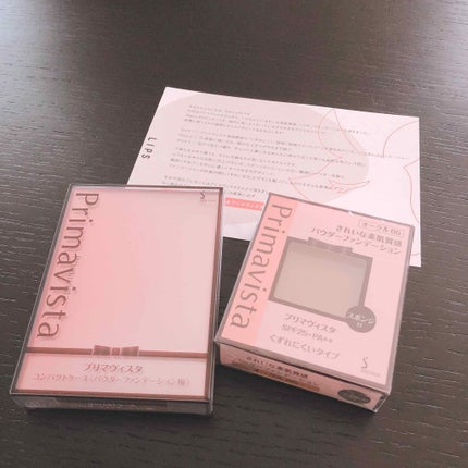 くずれにくい きれいな素肌質感パウダーファンデーション/プリマヴィスタ/パウダーファンデーションを使ったクチコミ(1枚目)