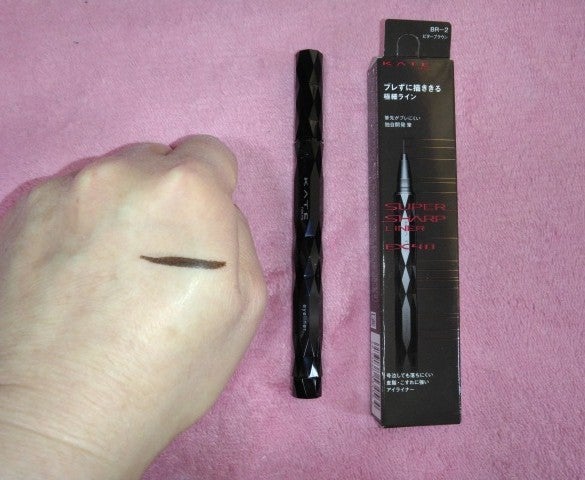 スーパーシャープライナーEX4.0/KATE/リキッドアイライナーを使ったクチコミ(4枚目)