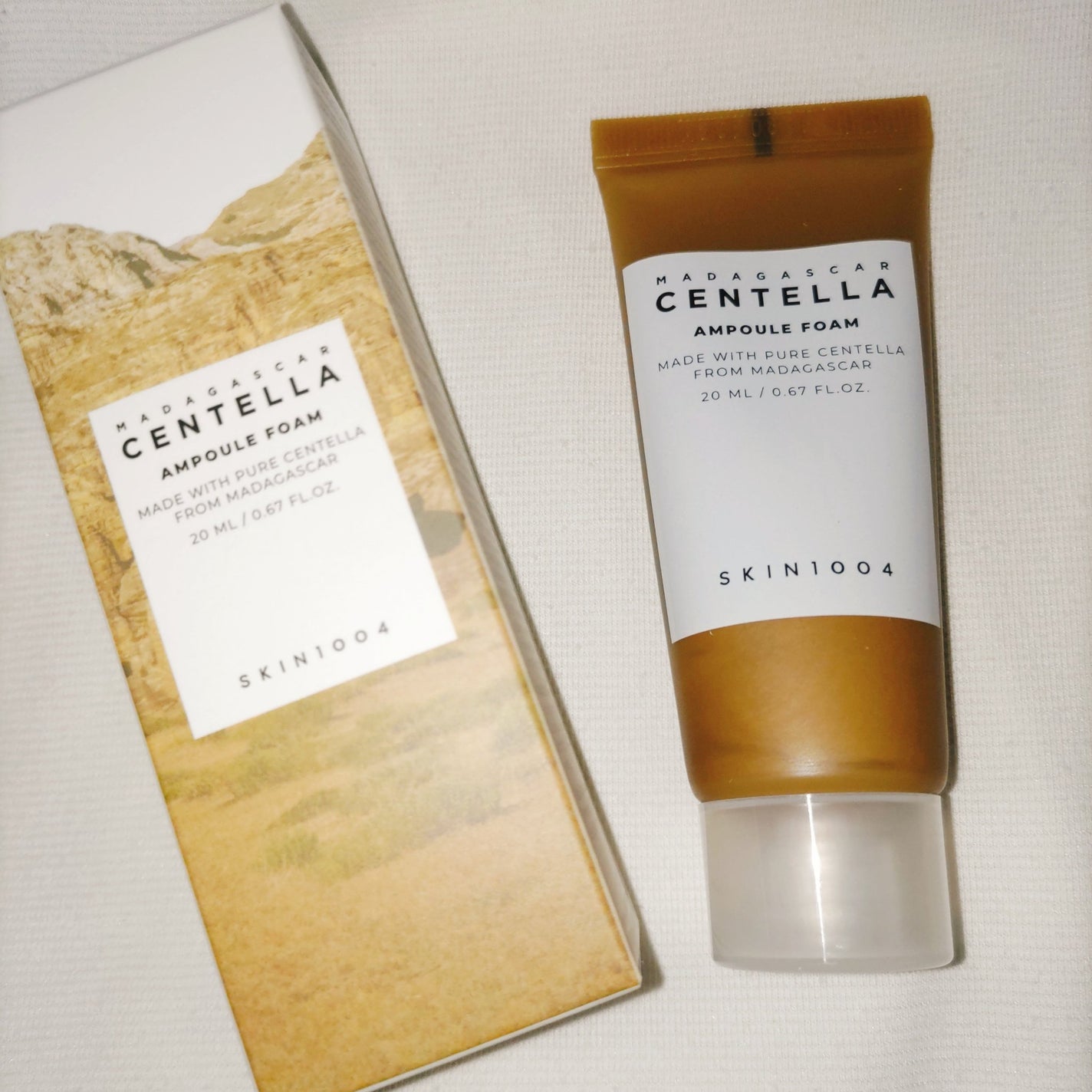 センテラ アンプルフォーム/SKIN1004/洗顔フォームを使ったクチコミ(1枚目)