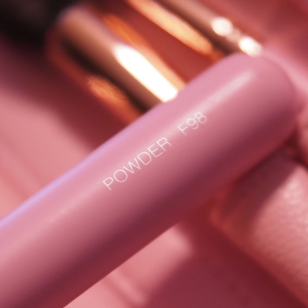 貴族のゴールド メイクブラシ11本セット 化粧ポーチ付き/SIXPLUS/メイクブラシを使ったクチコミ（3枚目）