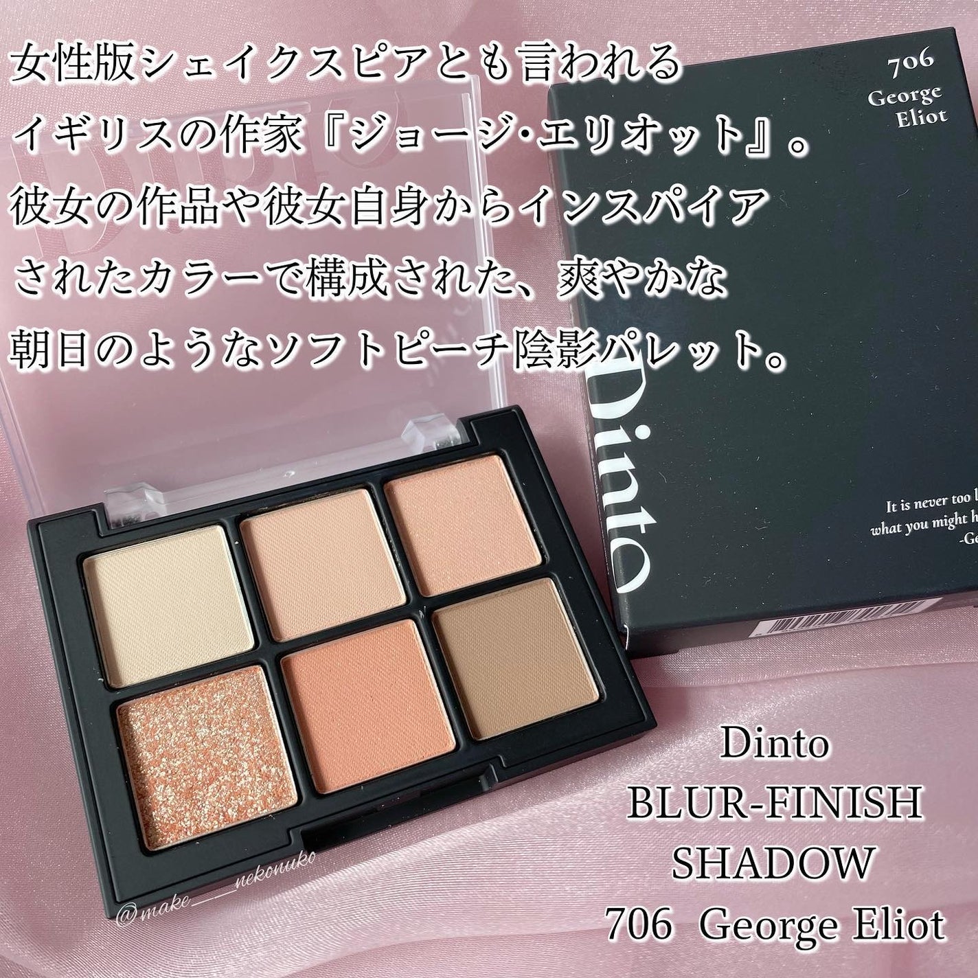 ブラーフィニシュシャドウパレット/Dinto/アイシャドウパレットを使ったクチコミ(2枚目)