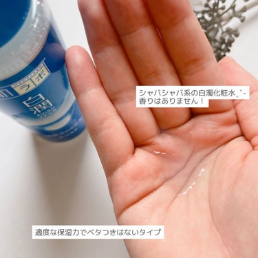 白潤 薬用美白化粧水 170ml（ボトル）/肌ラボ/化粧水を使ったクチコミ（2枚目）