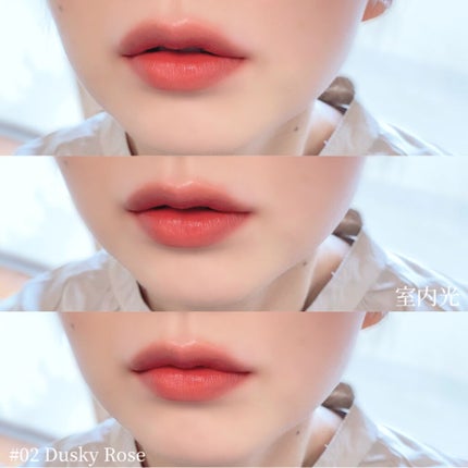 シアーマットリキッドリップ/thim/口紅を使ったクチコミ(2枚目)