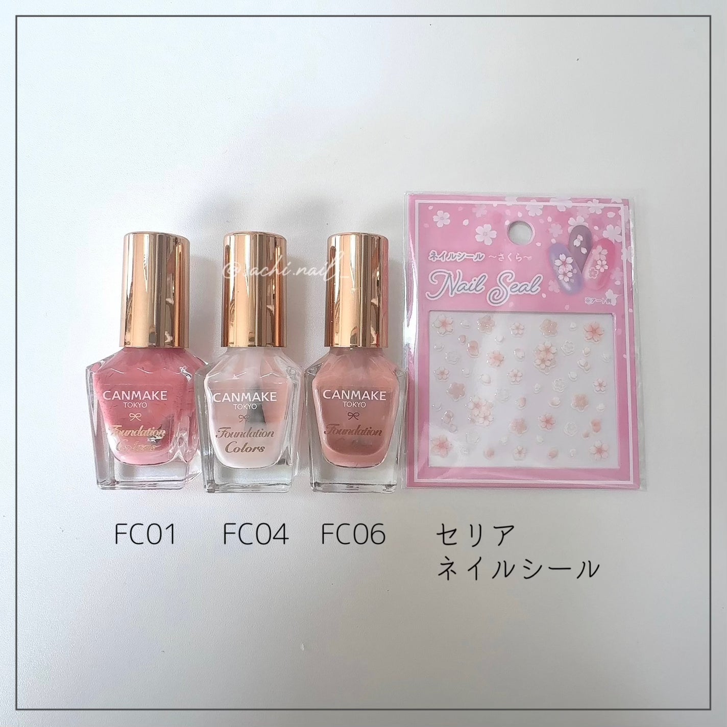 ファンデーションカラーズ/キャンメイク/マニキュアを使ったクチコミ(6枚目)