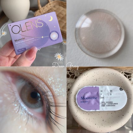 ムーンライズデュー/OLENS/1ヶ月(1MONTH)カラコンを使ったクチコミ(3枚目)