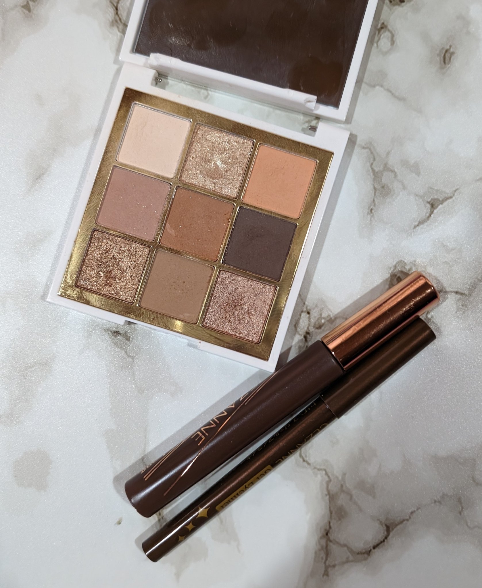 9色 マットグリッターアイシャドウパレット/MINSHZEE/アイシャドウパレットを使ったクチコミ（1枚目）