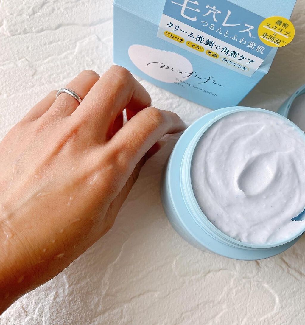 クリーミーフェイスポリッシュ/ムフフ/洗顔フォームを使ったクチコミ(6枚目)
