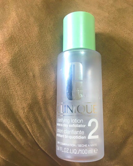 クラリファイング ローション 2/CLINIQUE/拭き取り化粧水を使ったクチコミ(1枚目)