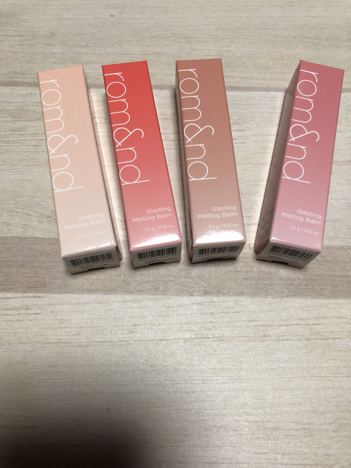 グラスティングメルティングバーム/rom&nd/リップバームを使ったクチコミ（1枚目）