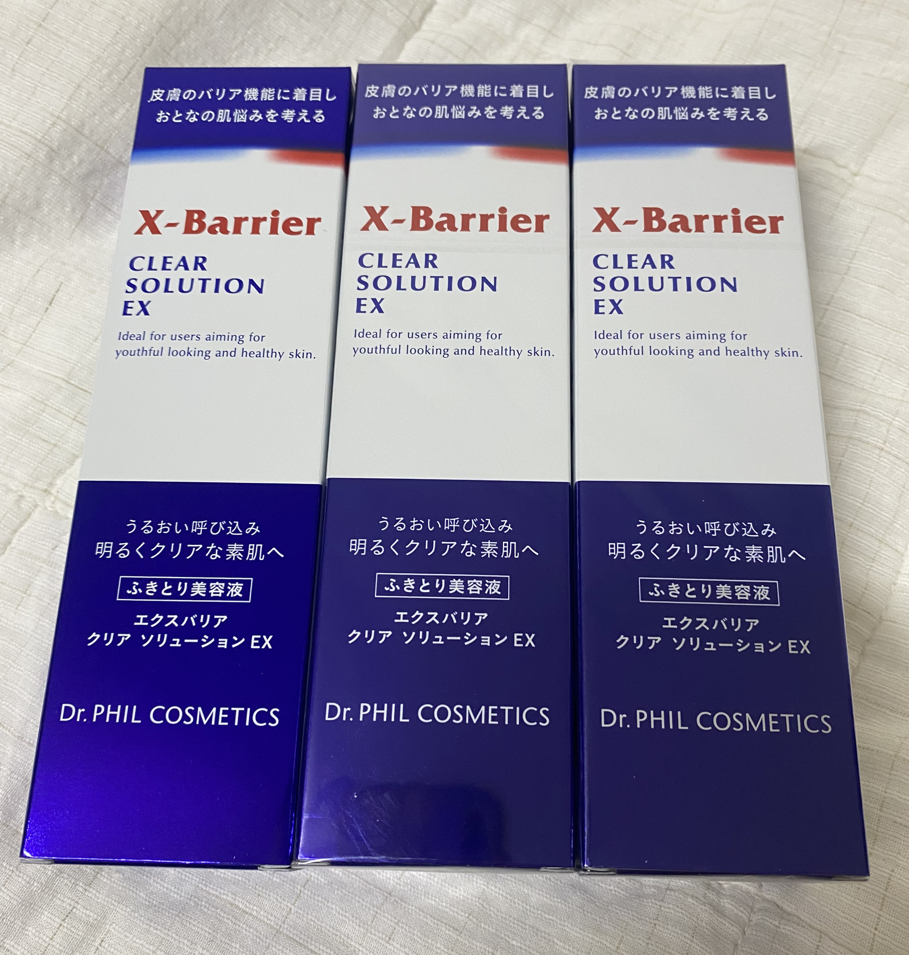 フイルナチュラント　エクスバリア　クリア ソリューション EX/ドクターフィルコスメティクス/拭き取り化粧水を使ったクチコミ（1枚目）