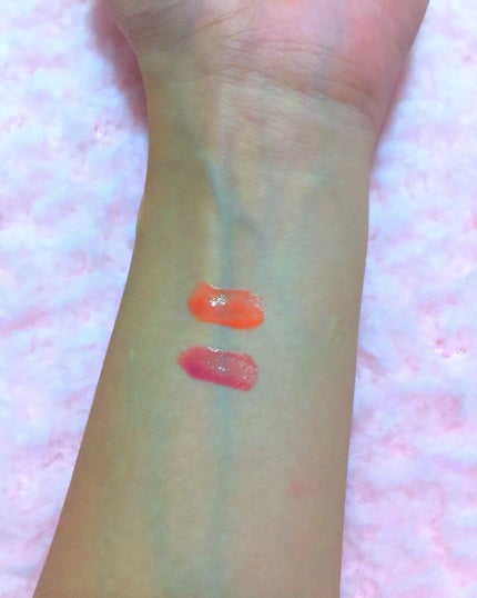 ディアダーリン ウォータージェルティント (アイスティント)/ETUDE/口紅を使ったクチコミ(2枚目)