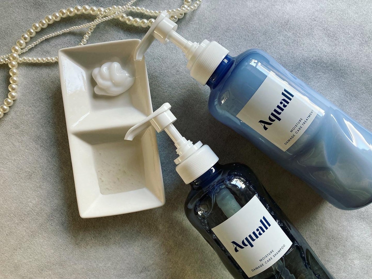 モイスチャーダメージケア シャンプー/トリートメント/Aquall/市販シャンプーを使ったクチコミ(2枚目)