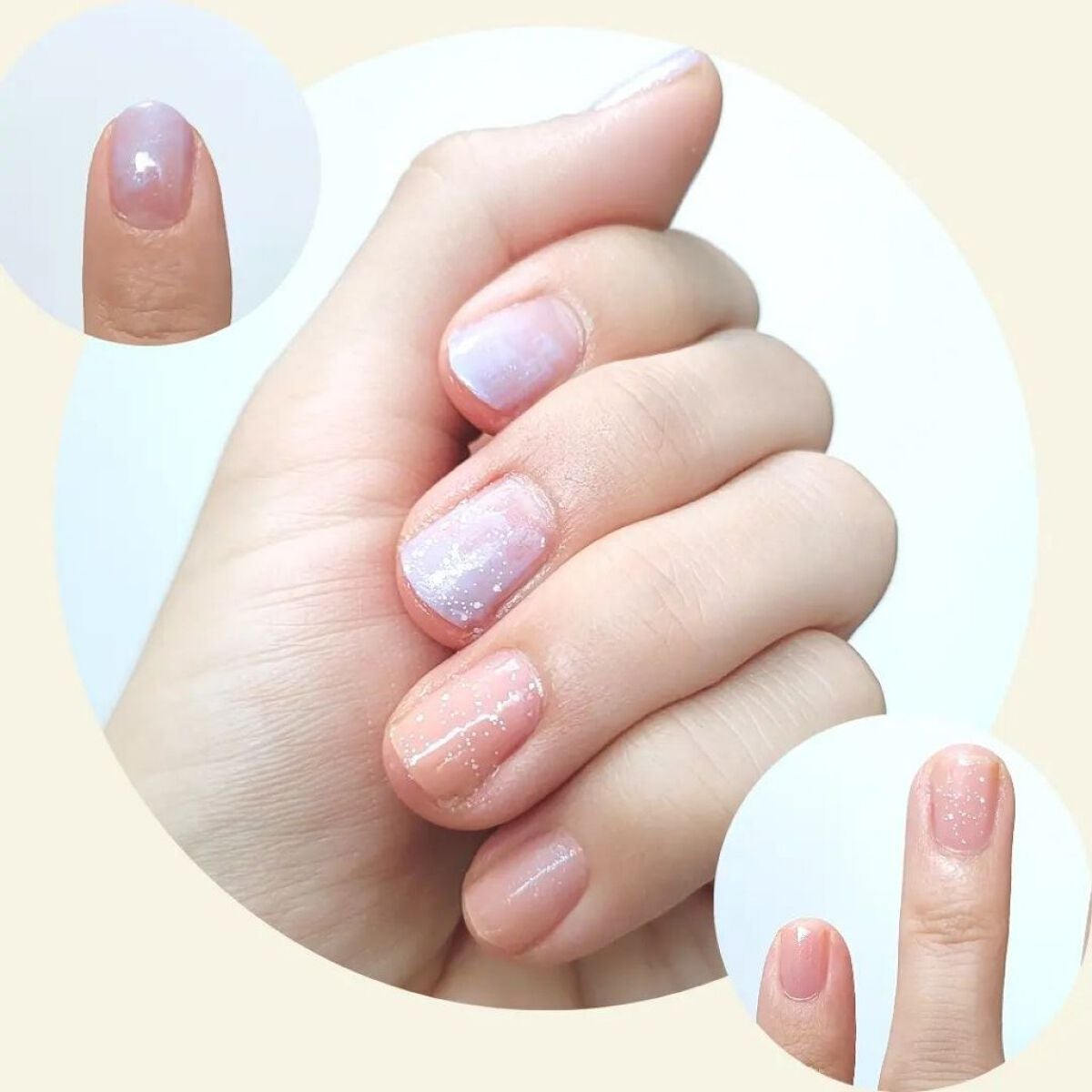 ムードペブルネイル/rom&nd/マニキュアを使ったクチコミ(3枚目)