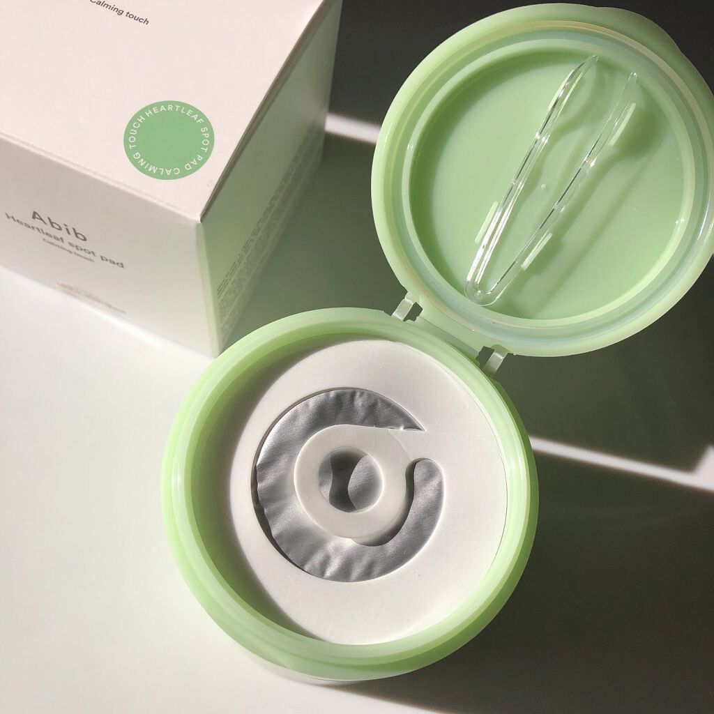 ドクダミカーミングタッチスポットパッド/Abib /トナーパッドを使ったクチコミ（2枚目）