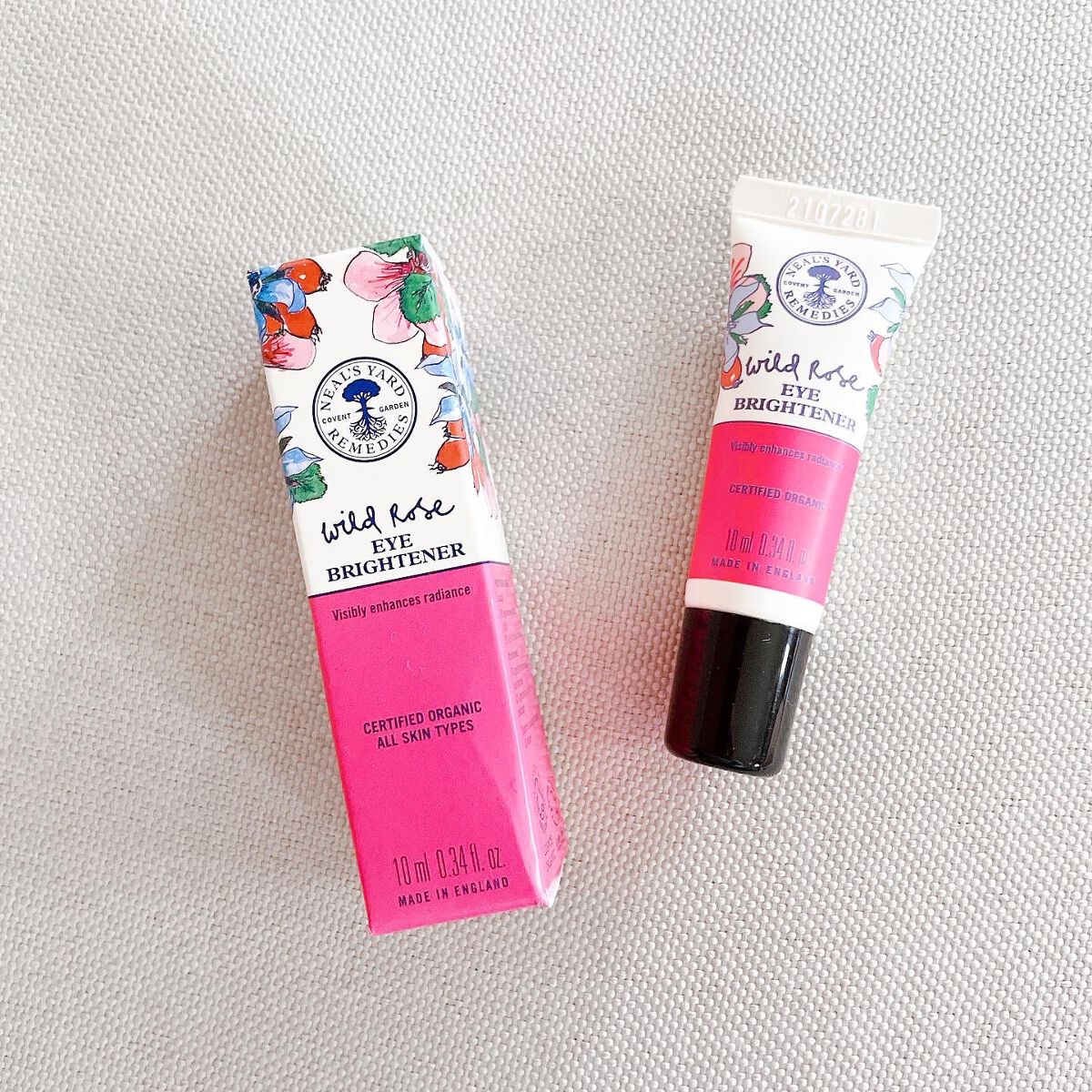 ワイルドローズアイブライトナー/ニールズヤード レメディーズ/アイケア・アイクリームを使ったクチコミ(1枚目)